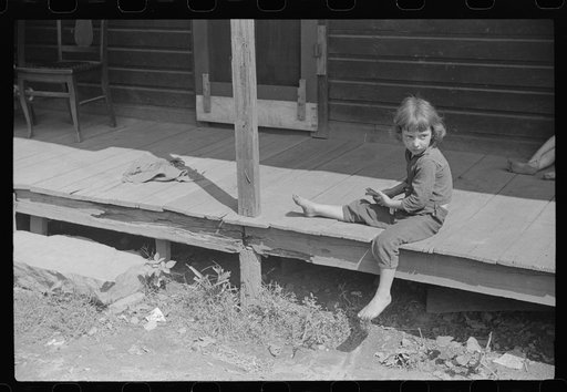 Child of coal miner, Jere, West Virginia