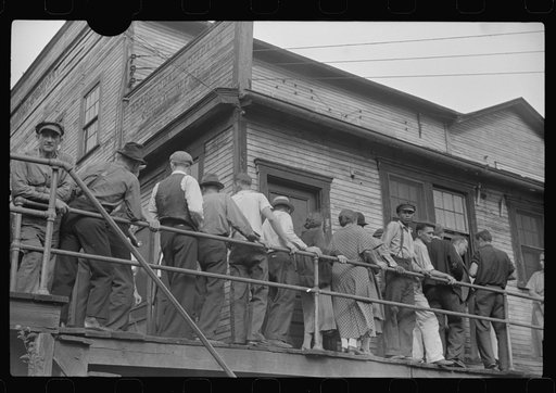 Untitled photo, possibly related to: Payday, Osage, West Virginia