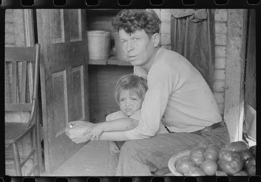 Mexican miner and child, Bertha Hill, Scotts Run, West Virginia
