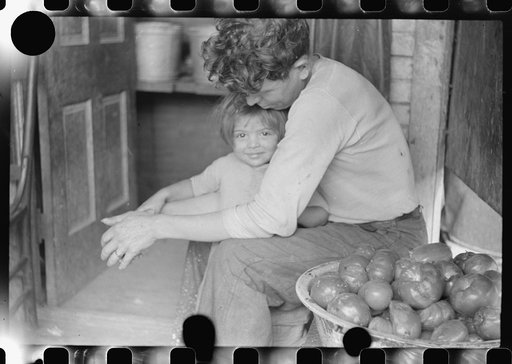 Untitled photo, possibly related to: Mexican miner and child, Bertha Hill, Scotts Run, West Virginia