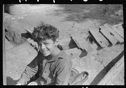 Untitled photo, possibly related to: Mexican miner and child, Bertha Hill, Scotts Run, West Virginia