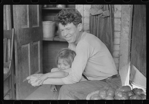 Mexican miner and child, Bertha Hill, Scotts Run, West Virginia