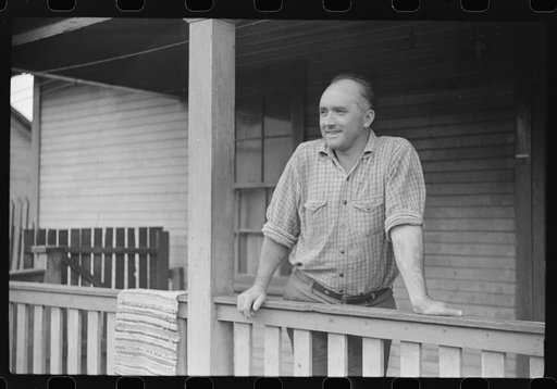 Coal miner who has worked in mines since he was fourteen. Chaplin, Scotts Run, West Virginia