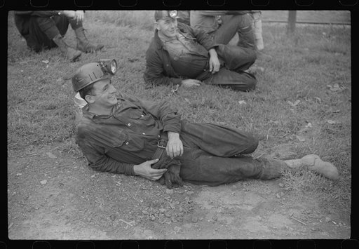 Untitled photo, possibly related to: Coal miner: the "lady's man" and "smart guy." Bertha Hill, West Virginia