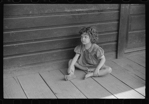 Untitled photo, possibly related to: Coal miner's children, abandoned mining town, Jere, West Virginia