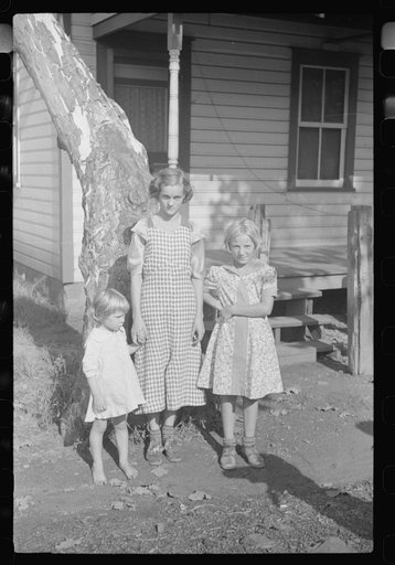 Miner's children all dressed up for Sunday school picnic. Jere, West Virginia