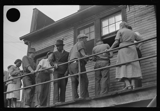 Untitled photo, possibly related to: Payday, coal mining town, Osage, West Virginia