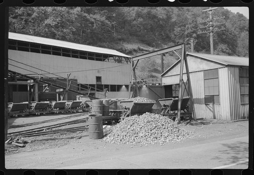 An alloy plant, Falls View, West Virginia