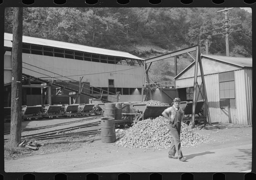 An alloy plant, Falls View, West Virginia