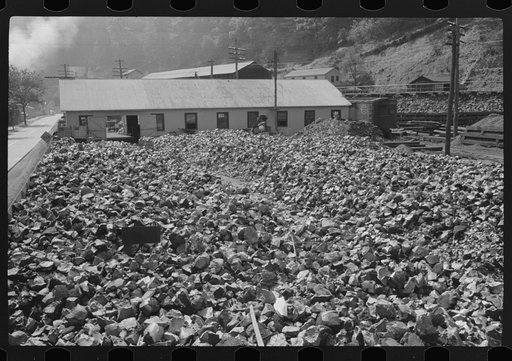 Part of an alloy plant, Falls View, West Virginia