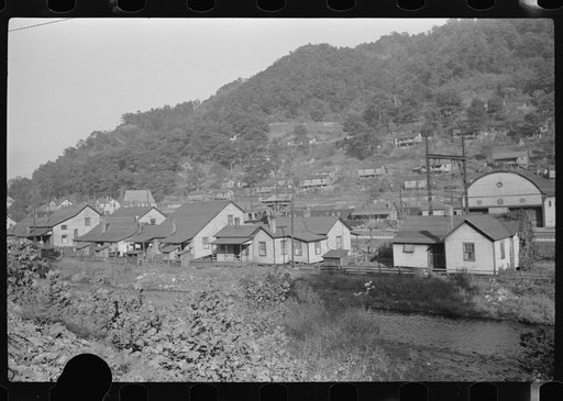 Untitled photo, possibly related to: Coal mining town in Welch, Bluefield section of West Virginia
