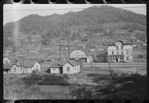 Untitled photo, possibly related to: Coal mining town in Welch, Bluefield section of West Virginia