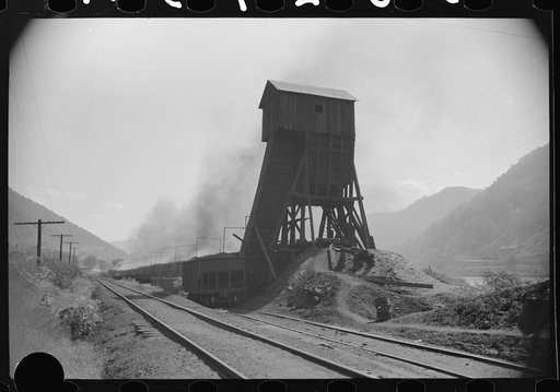 Untitled photo, possibly related to: Coke ovens, Longacre, West Virginia