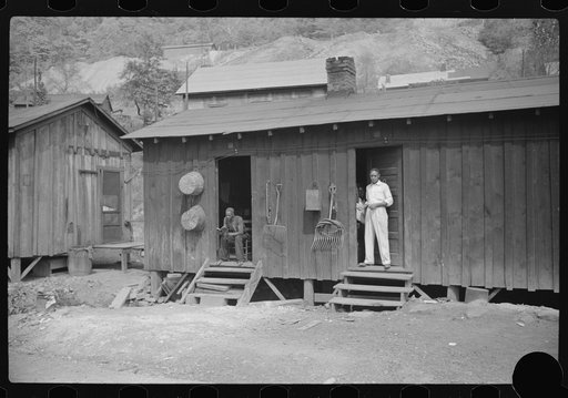 Untitled photo, possibly related to: Homes of men who work on coke ovens, Longacre, West Virginia