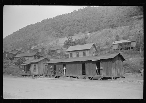 Homes of men who work on coke ovens, Long Acre, West Virginia