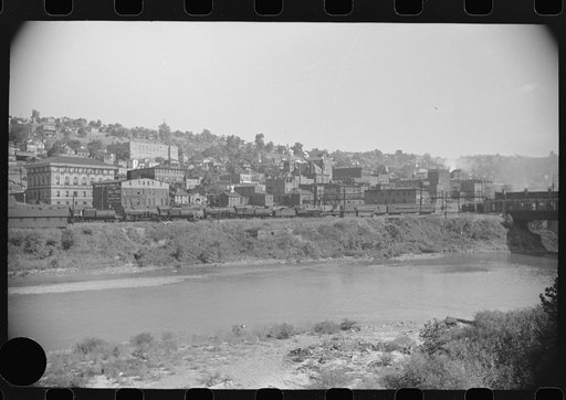 Untitled photo, possibly related to: Coal mining town in Welch, Bluefield section of West Virginia