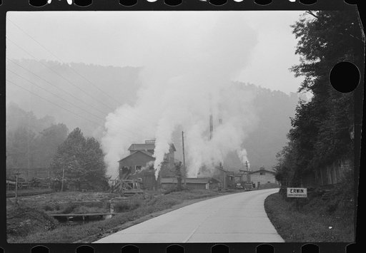 Untitled photo, possibly related to: Morrison Gross and Company sawmill, Erwin, West Virginia