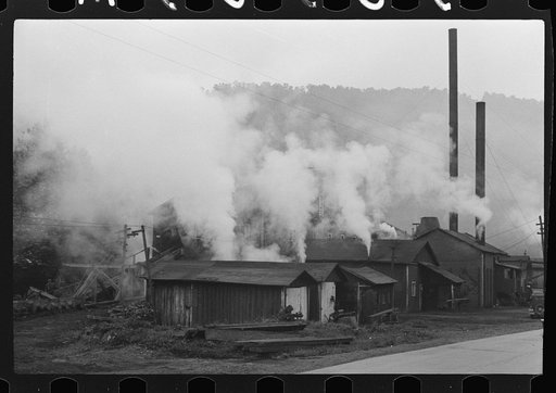 Untitled photo, possibly related to: Morrison Gross and Company, sawmill, Erwin, West Virginia