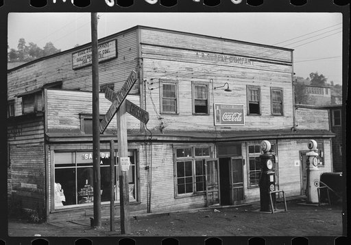Company store, Osage, West Virginia. Sack of flour in A&P. In same town costs sixty-nine cents and in company store costs one dollar and twenty-five cents