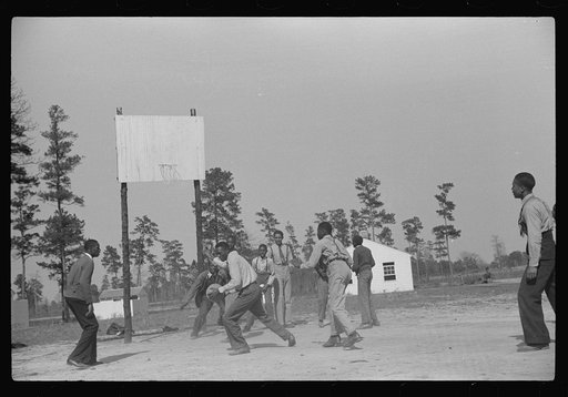Students at FSA (Farm Security Administration) project school, Prairie Farms, Montgomery, Alabama, during supervised outdoor recreational activities
