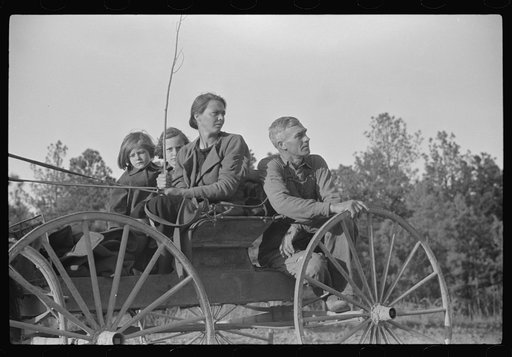 Untitled photo, possibly related to: Rural rehabilitation family. Greene County, Georgia