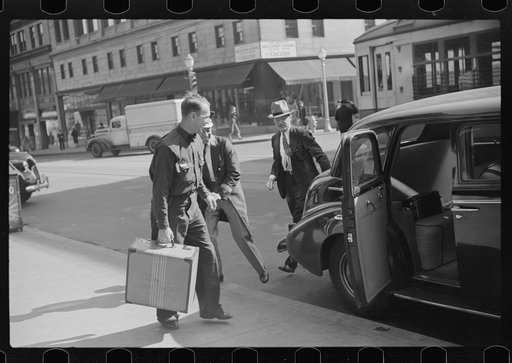 Untitled photo, possibly related to: White porter (bellhop), Henry Grady Hotel, Atlanta, Georgia