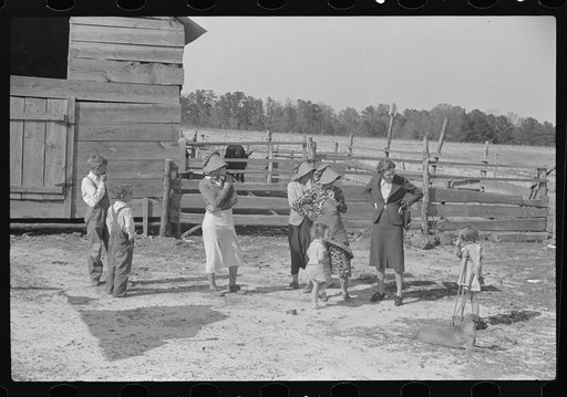 George Cowley family (rural rehabilitation clients), Pike County, Alabama