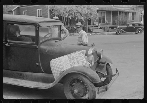 Farmer's automobile. Saturday morning, Enterprise, Alabama