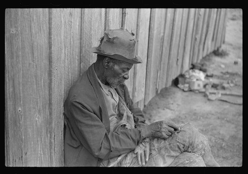 Old Negro, near Camden, Alabama