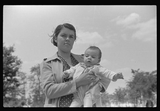 Untitled photo, possibly related to: Prizewinning baby at Ashwood Plantation on May Day health day. South Carolina