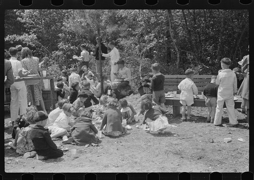Picnic at Ashwood Plantation, South Carolina, May Day health day