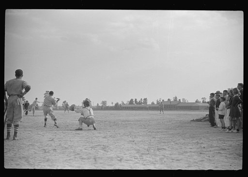 Untitled photo, possibly related to: Baseball game on May Day health day at Ashwood Plantation, South Carolina