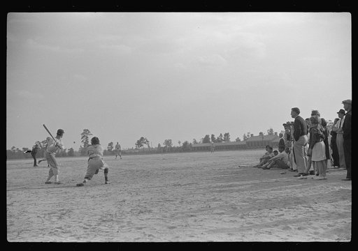 Untitled photo, possibly related to: Baseball game on May Day health day at Ashwood Plantation, South Carolina