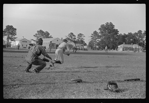 Untitled photo, possibly related to: Baseball game on May Day health day at Ashwood Plantation, South Carolina