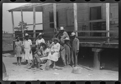 Untitled photo, possibly related to: Public health doctor giving tenant family medicine for malaria, near Columbia, South Carolina
