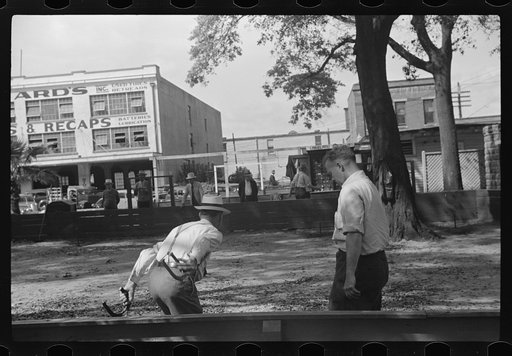 Untitled photo, possibly related to: General town meeting place: the park. Lakeland, Florida