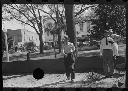 Untitled photo, possibly related to: General town meeting place: the park. Lakeland, Florida