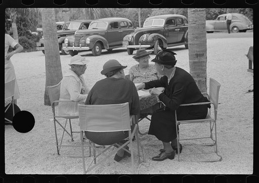 Untitled photo, possibly related to: Outdoor refreshments for tourists near Tampa, Florida