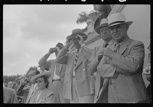 Horse races, Hialeah Park, Miami, Florida