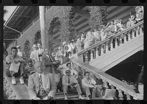 Horse races, Hialeah Park, Miami, Florida