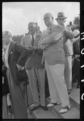 Untitled photo, possibly related to: Horse races, Hialeah Park, Miami, Florida