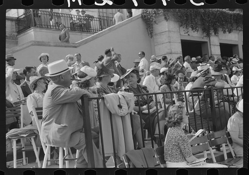 Horse races, Hialeah Park, Miami, Florida