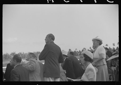 Horse races, Hialeah Park, Miami, Florida