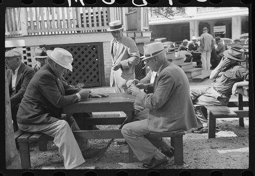 General town meeting place: the park.  Lakeland, Forida