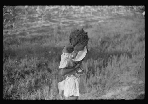 Untitled photo, possibly related to: One of Pauline Clyburn's children, rehabilitation borrower, Manning, Clarendon County, South Carolina