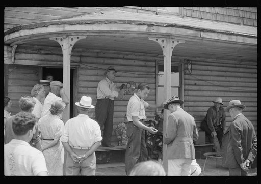 Untitled photo, possibly related to: Auction sale of house and household goods, York County, Pennsylvania