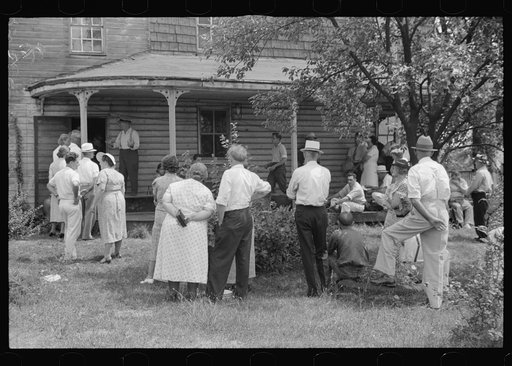 Untitled photo, possibly related to: Auction sale of house and household goods, York County, Pennsylvania