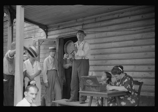 Auction sale of house and household goods, York County, Pennsylvania