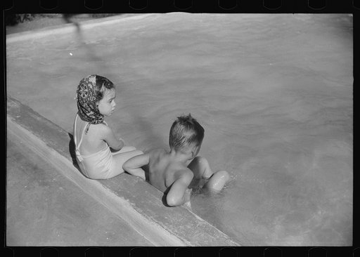 Untitled photo, possibly related to: Swimming pool at Greenbelt, Maryland