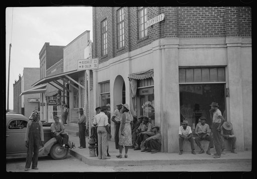 Saturday afternoon in Yanceyville, Caswell County, North Carolina